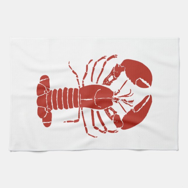 Maine Lobster Towel (Horizontal)