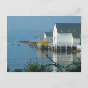 Maine Lobster Village Postcard