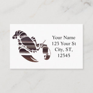 Maine Lobsters Thunder_Cove Business Card