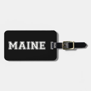 Maine Luggage Tag