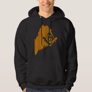 Maine Masons Grand Lodge Af&am Freemasonry Father' Hoodie