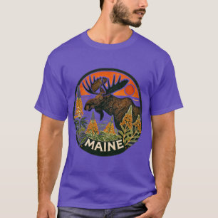 Maine Moose Oversized T-Shirt