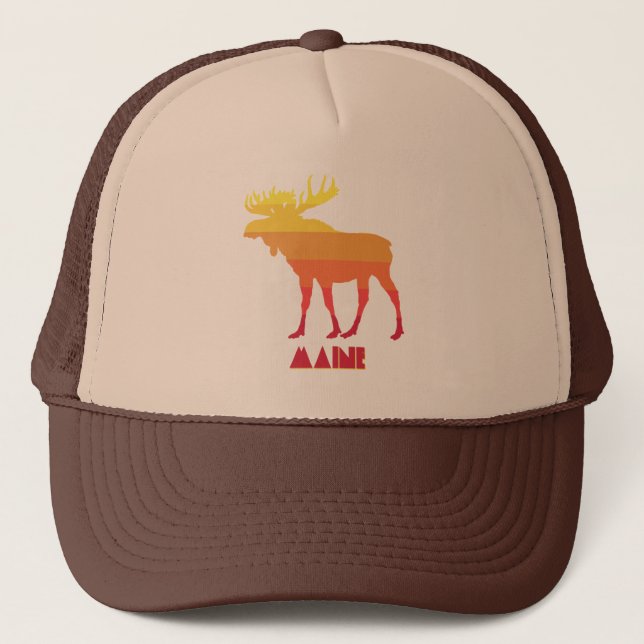 Maine Moose Trucker Hat (Front)