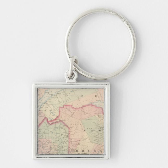 Maine, New Brunswick Key Ring (Front)