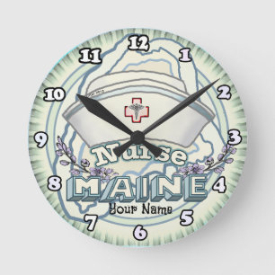 Maine Nurse Round Clock