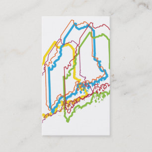 maine pride blur business card