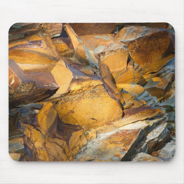 Maine Rocks Nature Coastal Mouse Pad (Front)