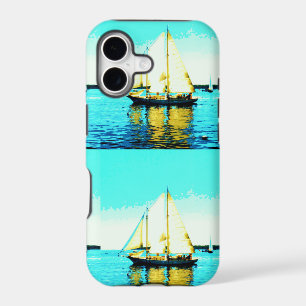maine schooner phone case