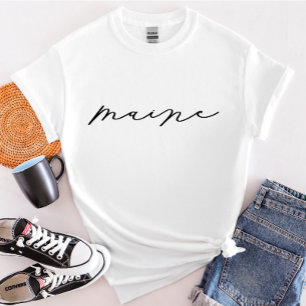 Maine Script State Women’s T-Shirt