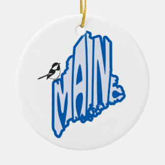 Maine State Christmas Tree Ornament