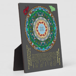 Maine State Mandala Plaque