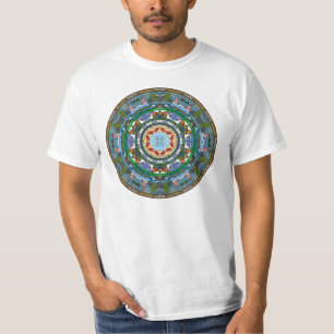 Maine State Mandala T Shirt