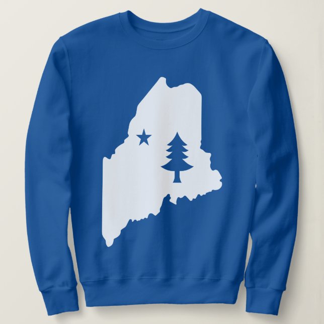 Maine State Sweatshirt (Design Front)