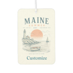 Maine Summer Fun Thunder_Cove Car Air Freshener