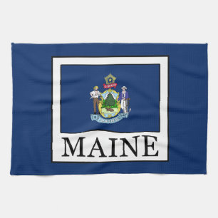 Maine Tea Towel