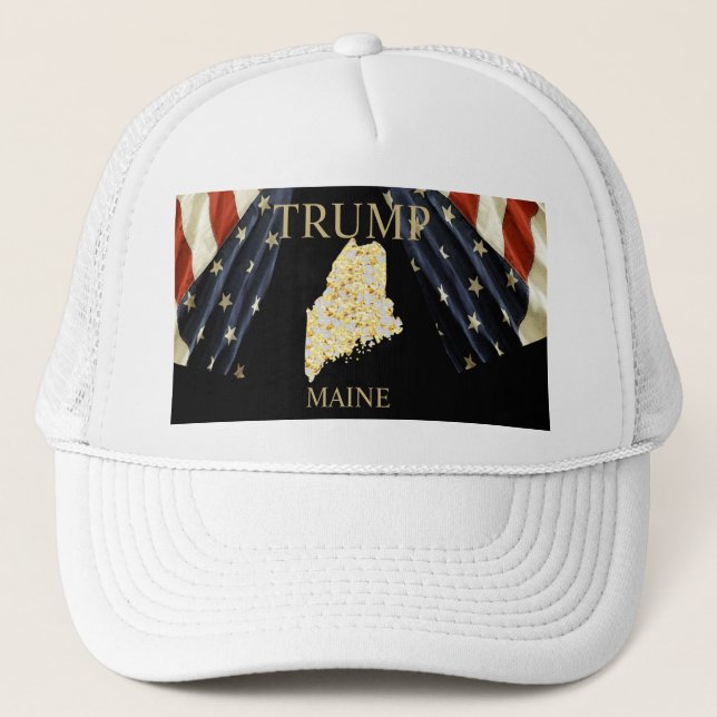 MAINE TRUCKER HAT (Front)