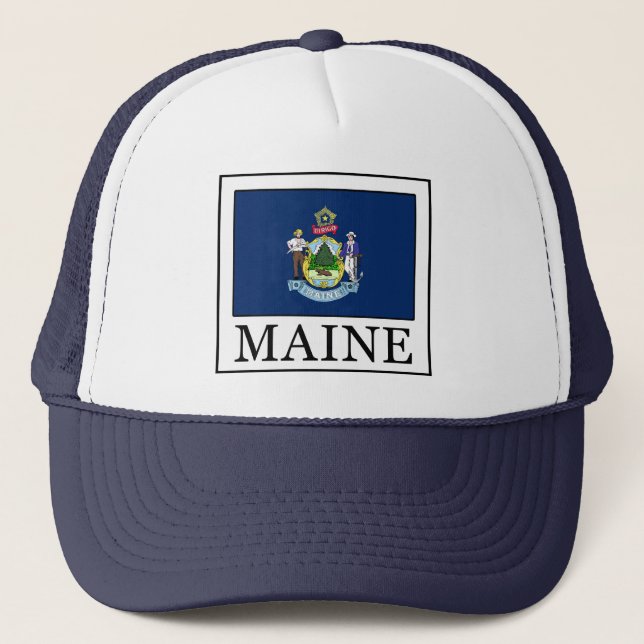 Maine Trucker Hat (Front)