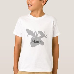 Maine USA Logo (moose) T-Shirt