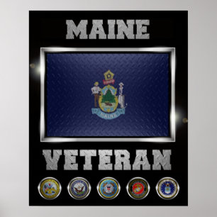 Maine Veteran poster