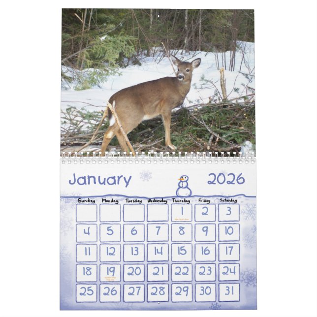 Maine Woods & Waters 2013 Calender Calendar (Jan 2026)
