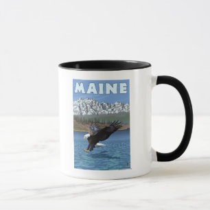 MaineEagle Fishing Mug