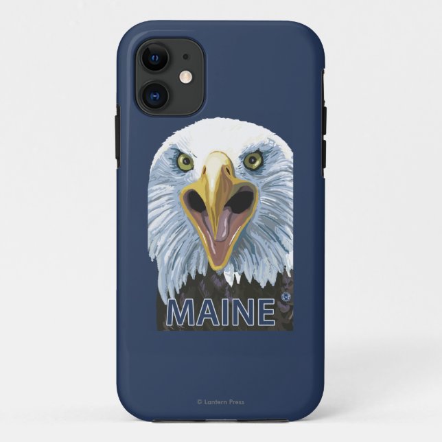 MaineEagle Up Close Case-Mate iPhone Case (Back)