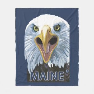 MaineEagle Up Close Fleece Blanket