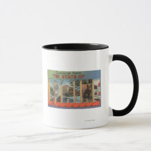 MaineLarge Letter Scenes Mug