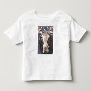 MaineMoose Up Close Toddler T-Shirt