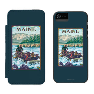MaineRiver Rafting Scene Incipio Watson™ iPhone 5 Wallet Case