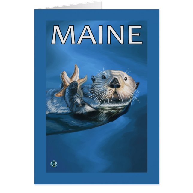 MaineSea Otter Scene (Front)
