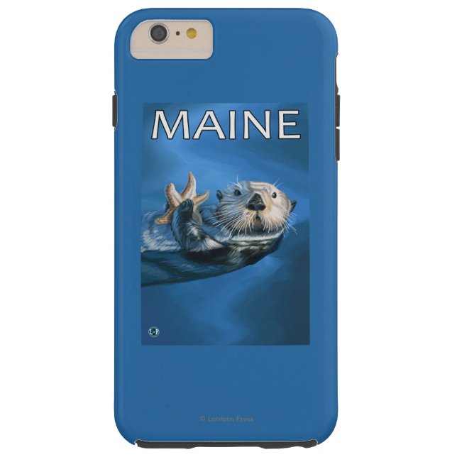 MaineSea Otter Scene Case-Mate iPhone Case (Back)