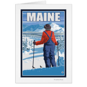 MaineSkier Admiring View