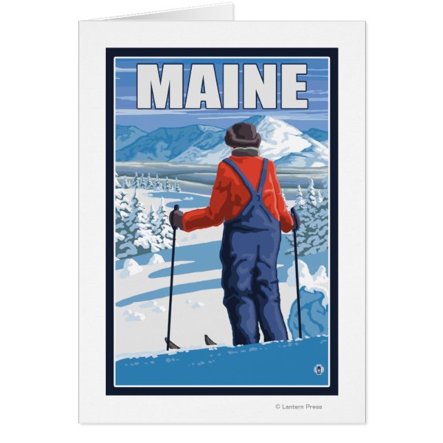 MaineSkier Admiring View (Front)