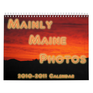 Mainly Maine Photos Calendar