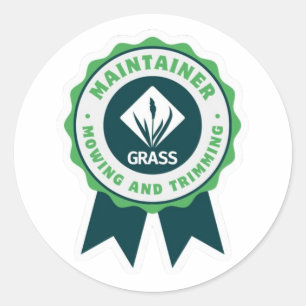 Maintainer Milestone Sticker - Mowing and Trimming