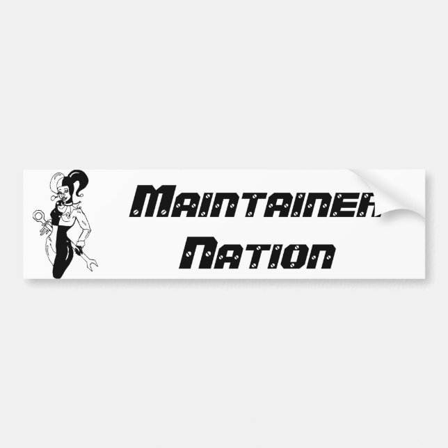 Maintainer Nation Sticker (Front)