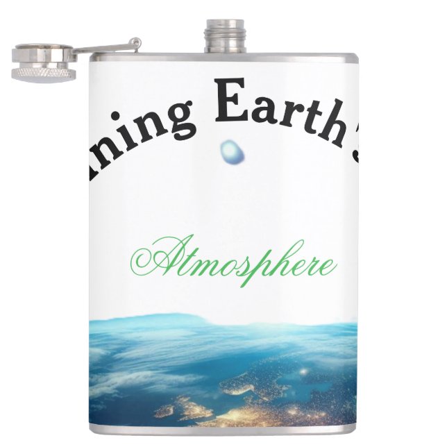 maintaining Earth's climate Hip Flask (Opened)