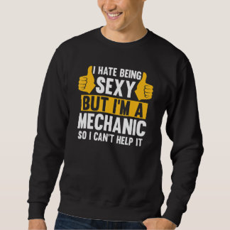 Maintenance Man Garage Mechanic Sweatshirt