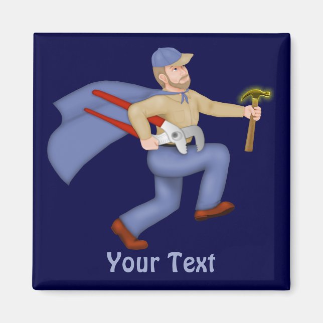 Maintenance Man Magnet (Front)