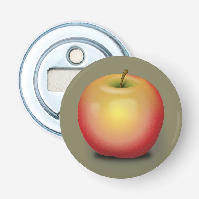 Maintosh Apple Bottle Opener (Front)