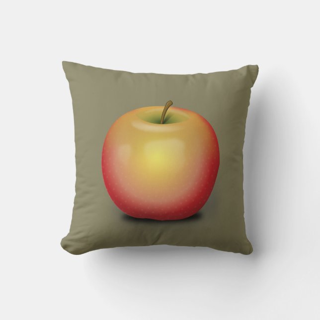 Maintosh Apple Pillow (Front)