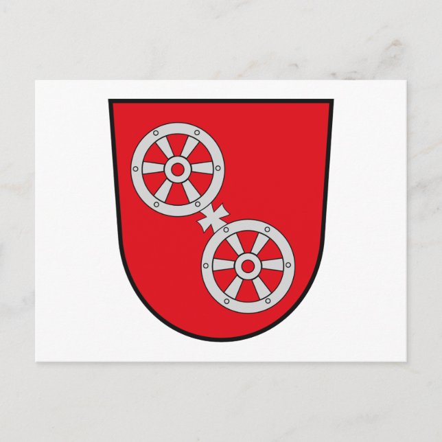 Mainz Coat of Arms Postcard (Front)