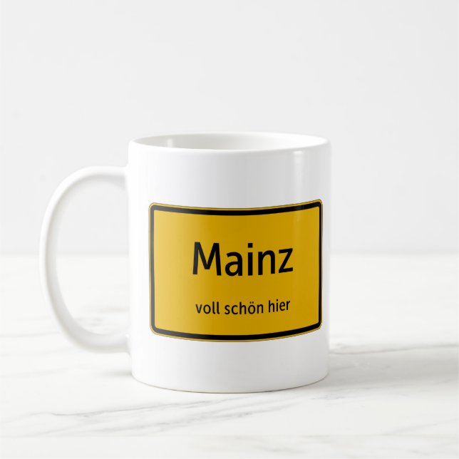 Mainz Tasse Kaffeetasse Coffee Mug (Left)
