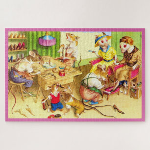 Mainzer mice cobblers and shoe store print jigsaw puzzle
