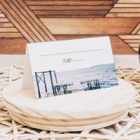 MAIRI Lake Pier Ocean Destination Place Cards