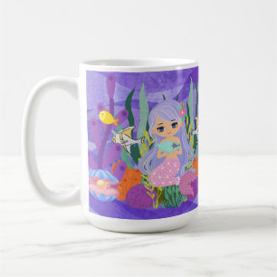 MAIRMAID IN THE OCEAN Water Bottle Coffee Mug