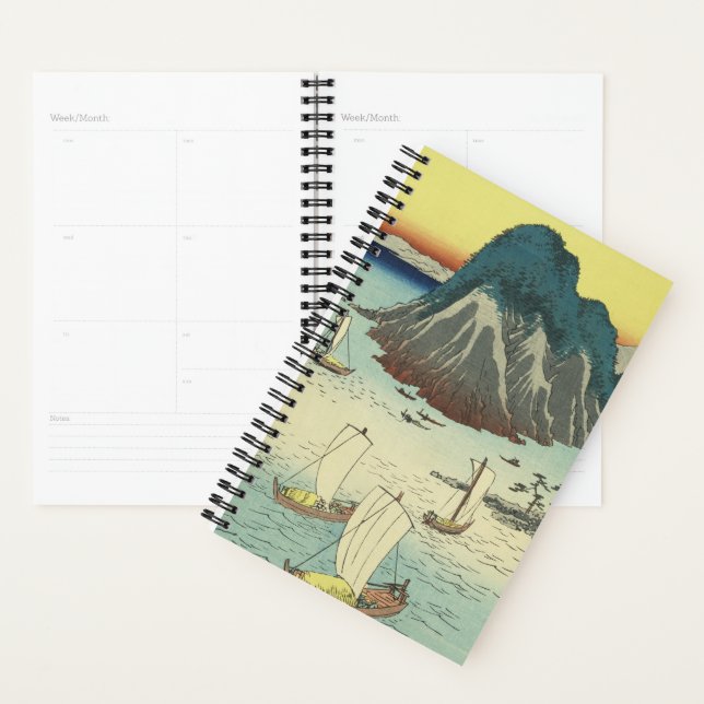 Maisaka, Japan: Vintage Japanese Woodblock Art Planner (Display)