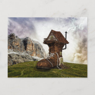 Maison chaussure postcard