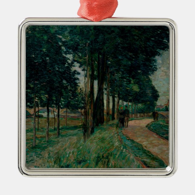 Maisons-Alfort, 1898 Metal Ornament (Front)